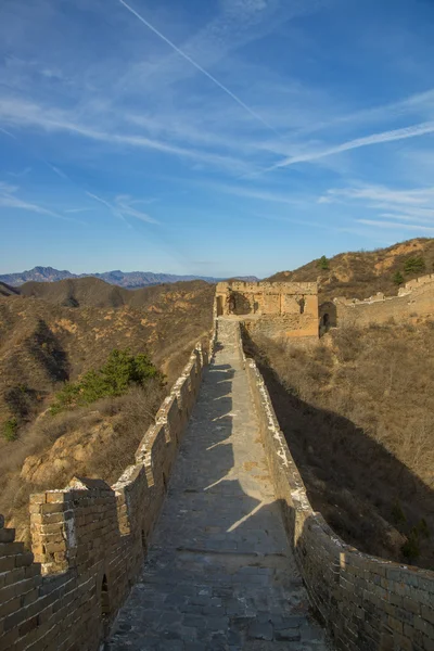 Majestueuse grande muraille de Chine — Photo