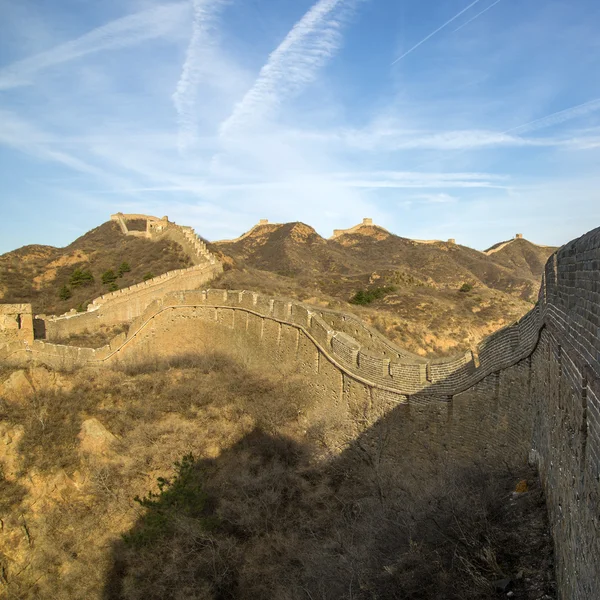 Majestätische Mauer aus Porzellan — Stockfoto