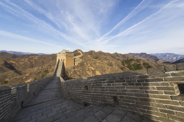 Majestueuse grande muraille de Chine — Photo