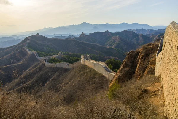 中国の壮大な万里の長城 — ストック写真