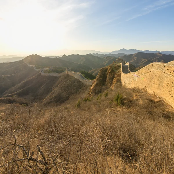 Majestic Great Wall of China — Stock Photo, Image