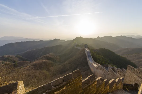 中国の壮大な万里の長城 — ストック写真