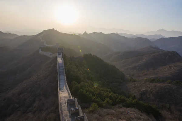 Majestuosa gran pared de china — Foto de Stock