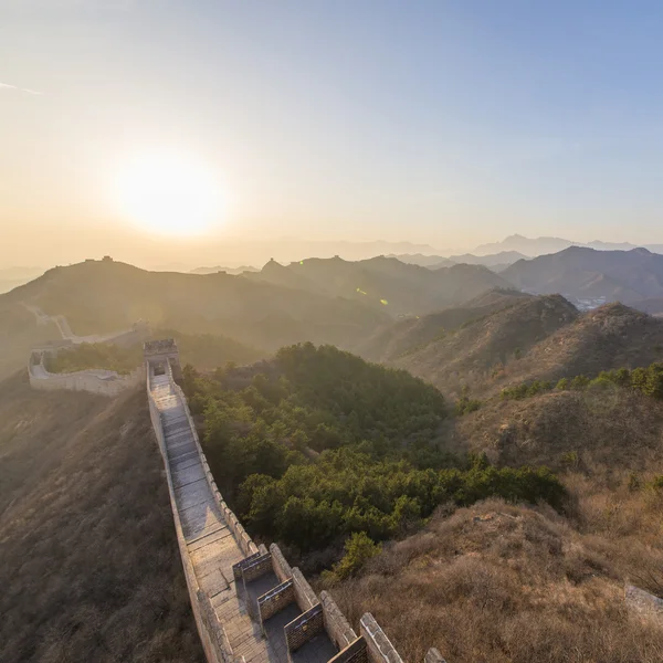 中国の壮大な万里の長城 — ストック写真