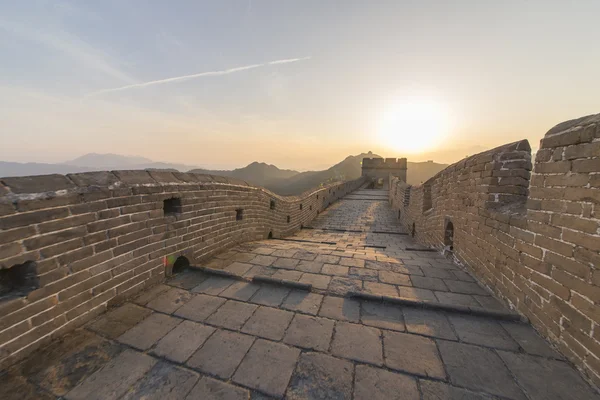 Majestueuze grote muur van China — Stockfoto