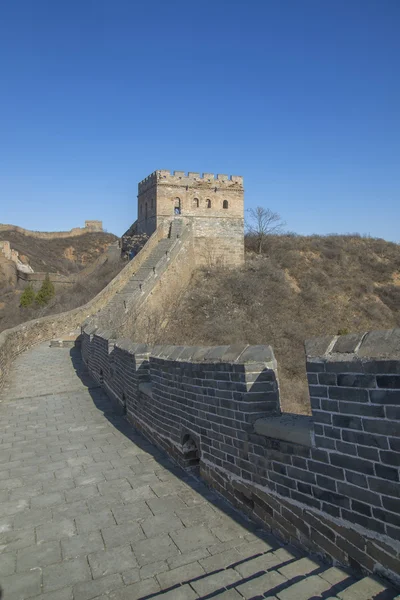 Majestueuse grande muraille de Chine — Photo