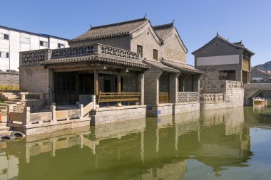 Pekin antik mimari nehir