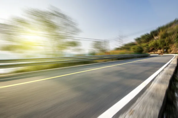 Snelweg bergweg — Stockfoto