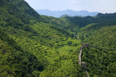 Beijing Çin Seddi görünümüne