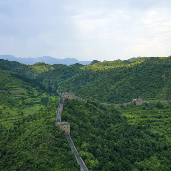 View to Beijing Great Wall in China — Stock Photo, Image