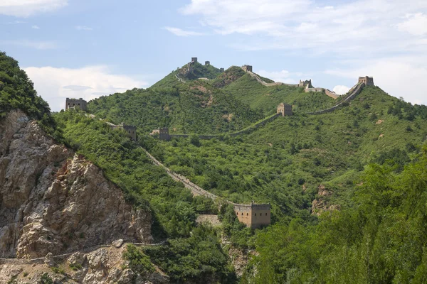 View to Beijing Great Wall in China — Stock Photo, Image