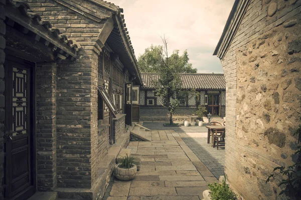 Čínská architektura starověkého — Stock fotografie