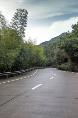 Güzel Çin yatay çekim