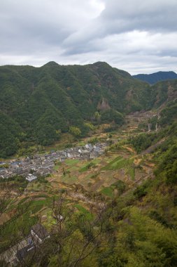 Güzel Çin yatay çekim