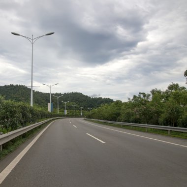 Güzel Çin yatay çekim