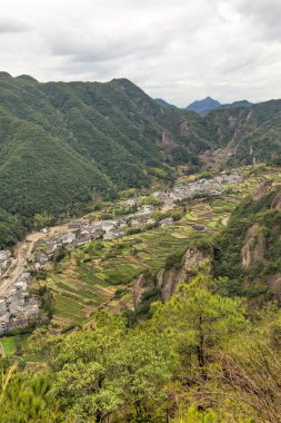 Güzel Çin yatay çekim