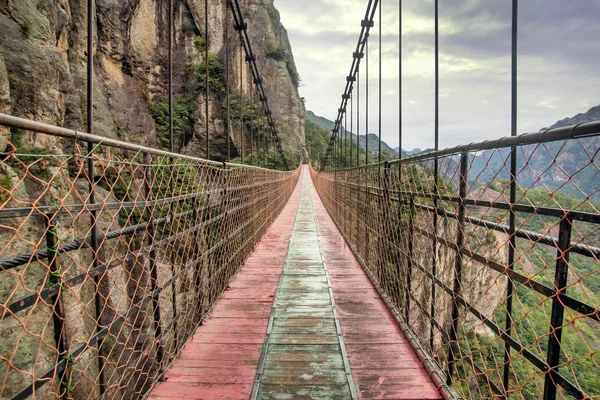 Chain bridge in Wenzhou — Stock Photo, Image