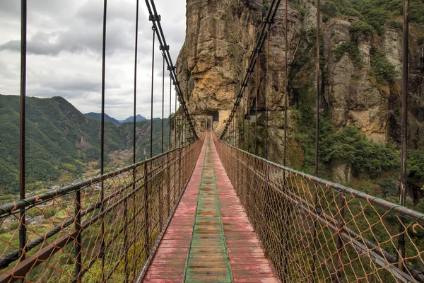 Chain bridge in Wenzhou — Stock Photo, Image