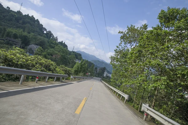 Mountain Highway backgroun — Stock Photo, Image