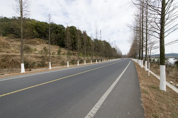 Hintergrundinformationen zur Bergstraße — Stockfoto