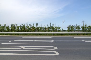 Güzel Çin yatay çekim