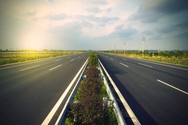 Güzel Çin yatay çekim