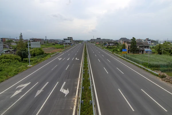 Countryside big road — Stock Photo, Image