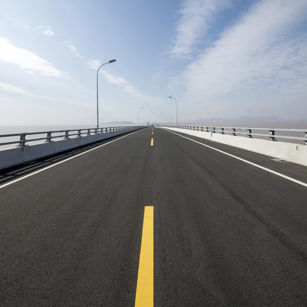 China mar Bridge Road — Fotografia de Stock