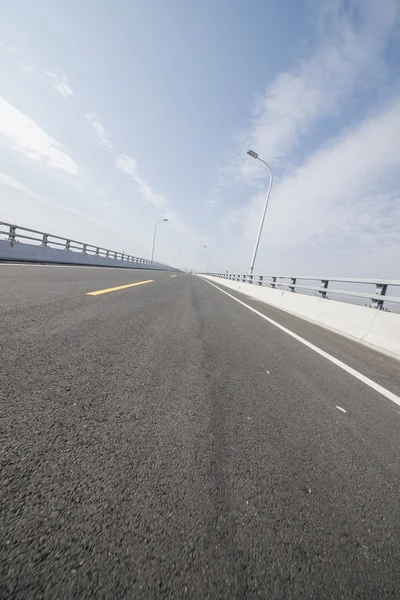 Sea Bridge Road china — Stock Photo, Image