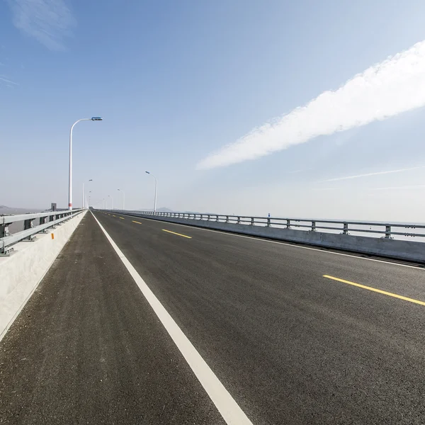 Sea Bridge Road Kina — Stockfoto