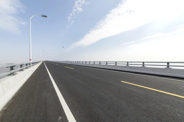 Sea Bridge Road — Stock Photo, Image