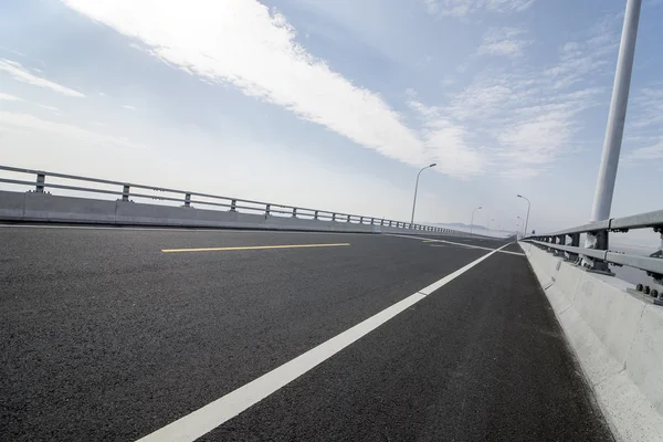 Sea Bridge Road china — Stock Photo, Image