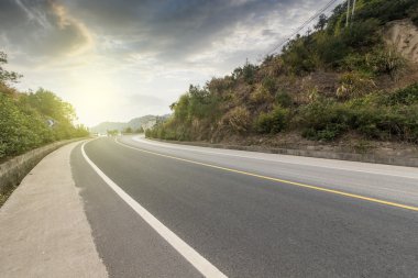 Güzel Çin yatay çekim