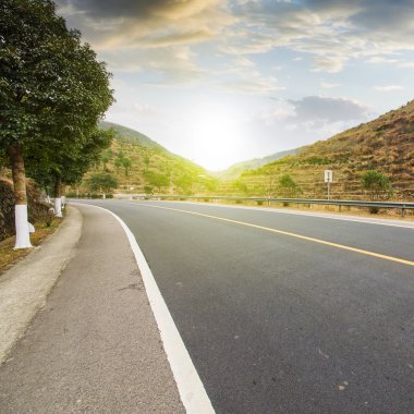 Güzel Çin yatay çekim