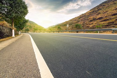 Güzel Çin yatay çekim