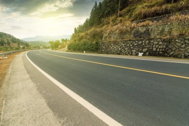 Güzel Çin yatay çekim