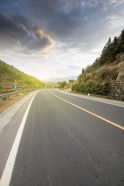 Güzel Çin yatay çekim