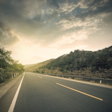 Güzel Çin yatay çekim