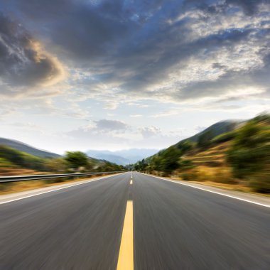 Güzel Çin yatay çekim