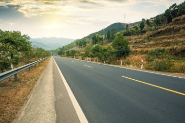 Güzel Çin yatay çekim