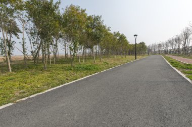 Güzel Çin yatay çekim