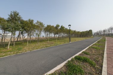 Güzel Çin yatay çekim