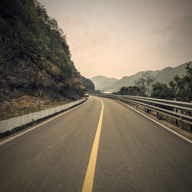 Güzel Çin yatay çekim