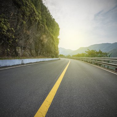 Güzel Çin yatay çekim