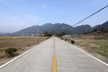 Güzel Çin yatay çekim