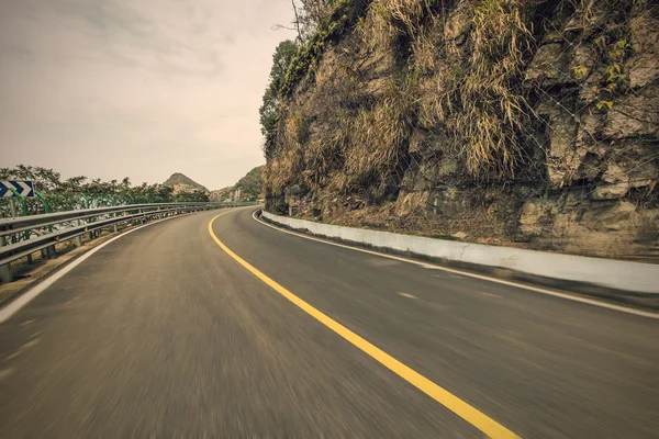 Estrada estrada lisa — Fotografia de Stock