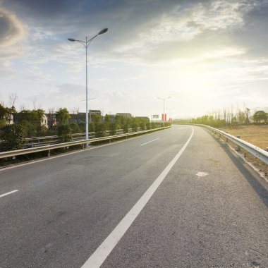 Güzel Çin yatay çekim