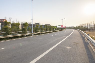 Güzel Çin yatay çekim