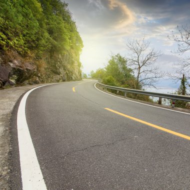 Güzel Çin yatay çekim