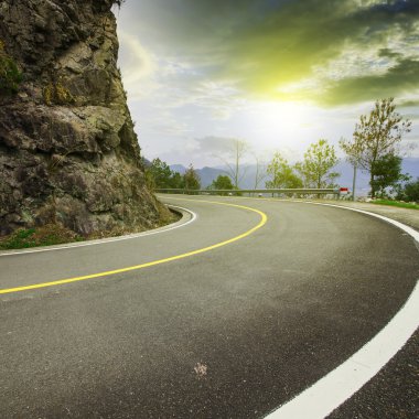 Güzel Çin yatay çekim